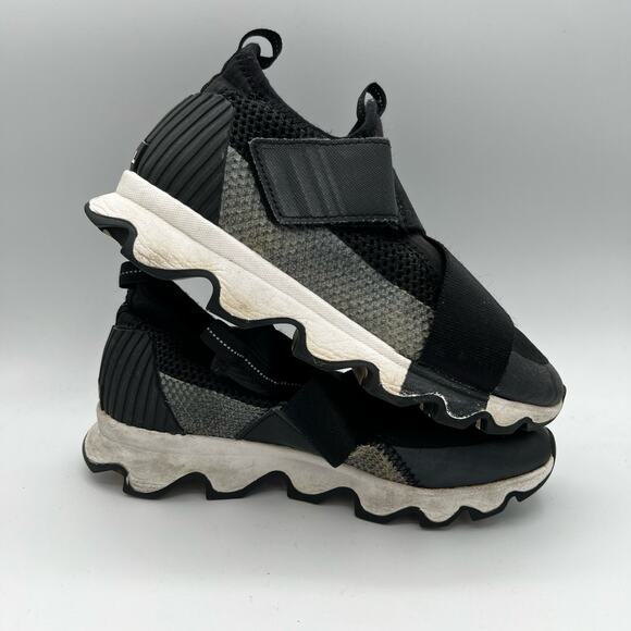 Sorel Kinetic Alpine Black Sneakers Size 7 - Picture 7 of 10